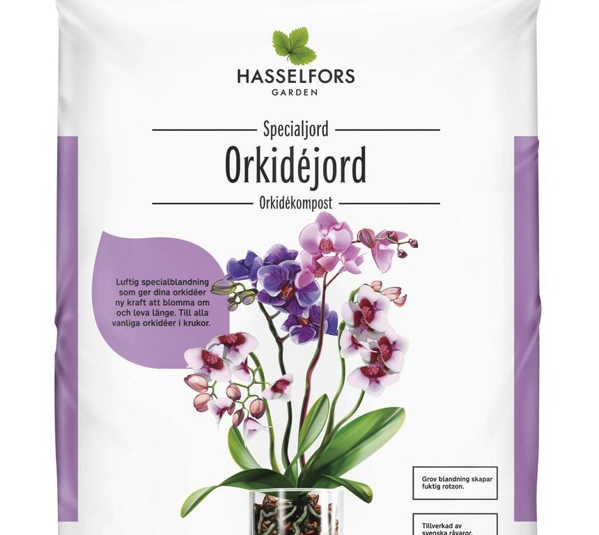 Orkidéjord specialjord 4 liter