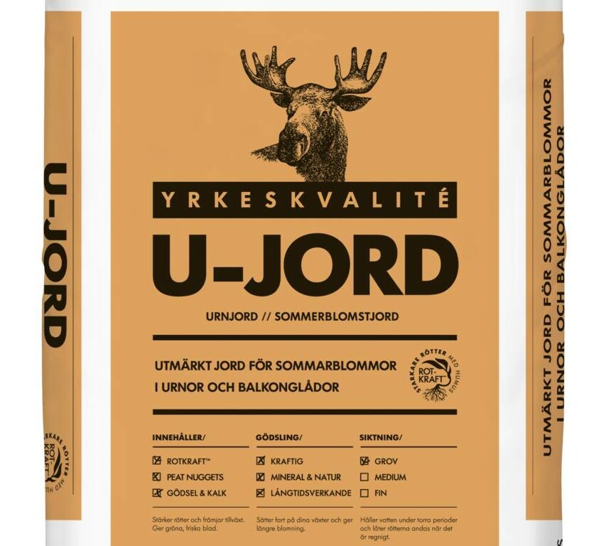 U-jord sommarblomsjord