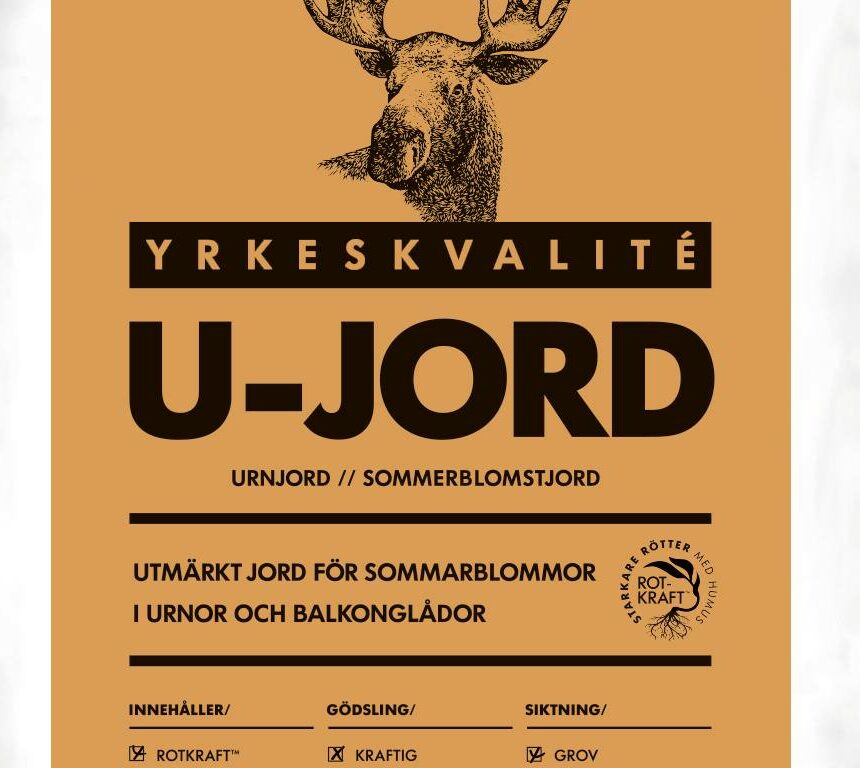 u-jord för sommarblommor